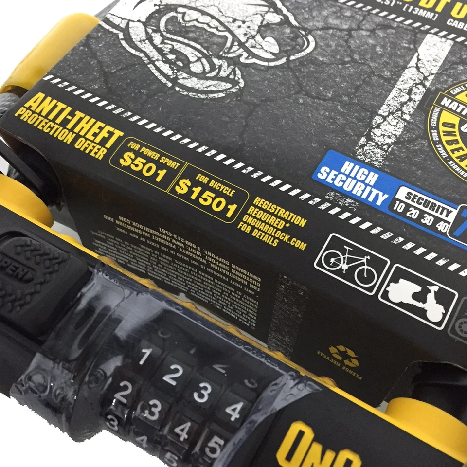 Akita Cable Lock 20mm x 6ft - Image 2 of 3