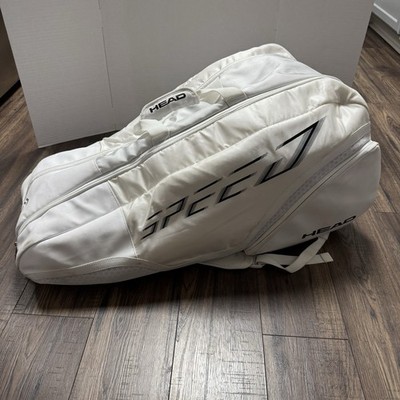 Head Speed Graphene 360 Tennis Racquet Bag White Backpack