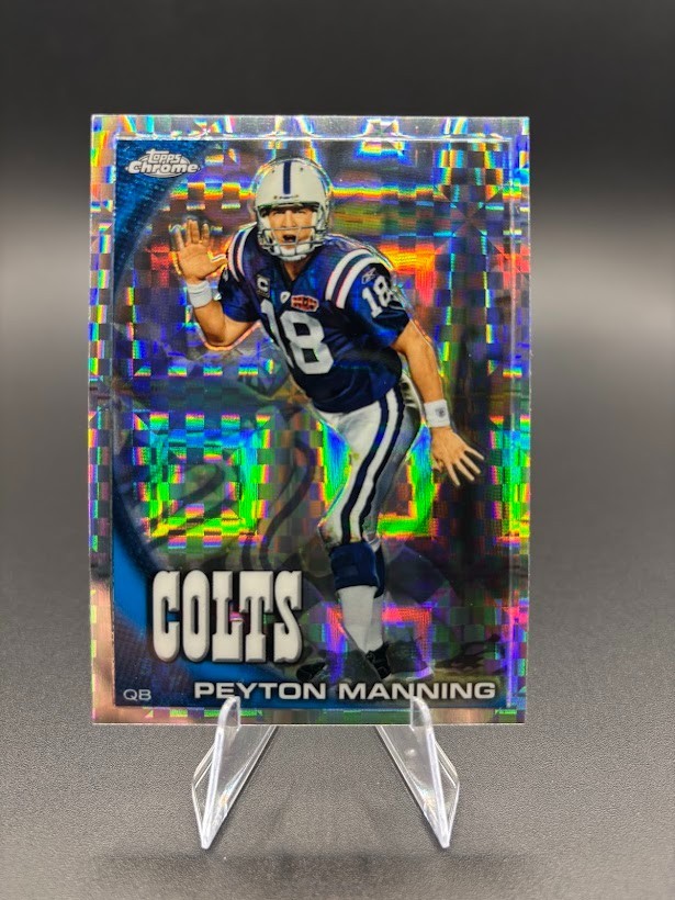 2010 Topps Chrome - Peyton Manning #C50 X-Fractor