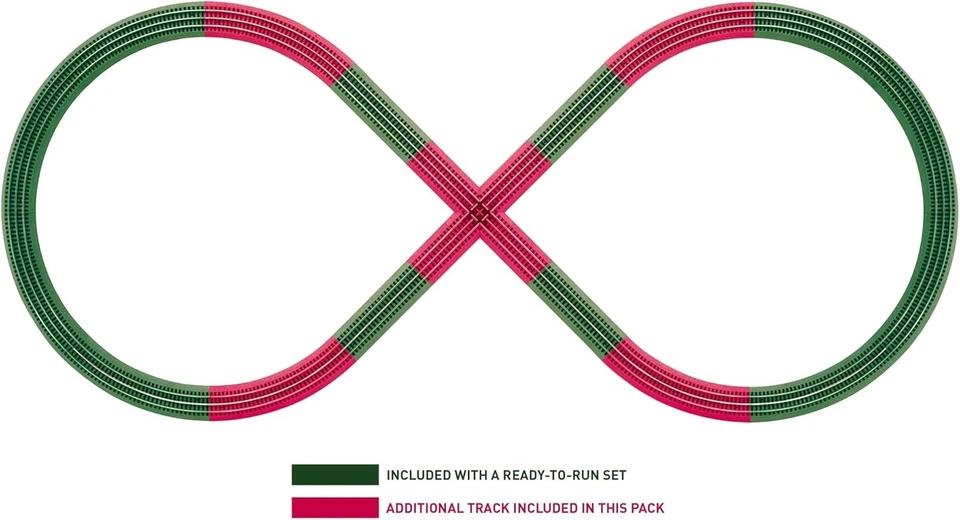 FasTrack Add-On Track Pack for Electric O Gauge - Image 4 of 4