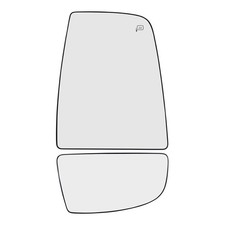 Passenger Side Upper & Lower Tow Mirrors Glass & Base Set for 2015-2020 Transit