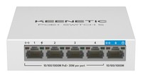 Interruttore KEENETIC PoE+ 5 KN 4610 01 EU+ 1 uplink 10 Gbps ~D~