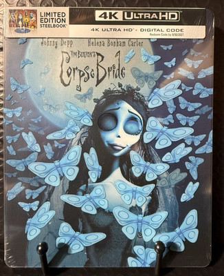 THE CORPSE BRIDE (4K UHD + DIGITAL* - LIMITED EDITION STEELBOOK)
