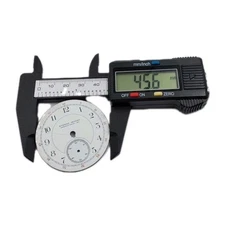 Robert Tetley 45.6mm Farmington MO Sunk Enamel Pocket Watch Dial Only (1173)