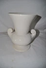 McCoy Pottery Gloss White Muscleman Vase