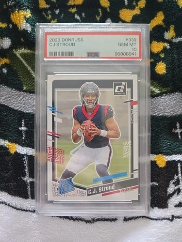 2023 Donruss CJ Stroud #339 Psa 10 Rated Rookie