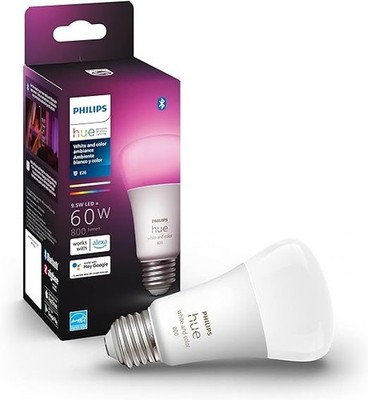 philips hue white and color 5個セット Philips Hue Smart 60W A19 LED White Color Ambiance 9290012575A