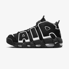 Men Sizes Nike Air More Uptempo  96  Black/Wh...