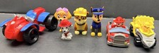 Set Of 7 Paw Patrol Figures  Vehicles Chase-skye-rubble-atv-  More