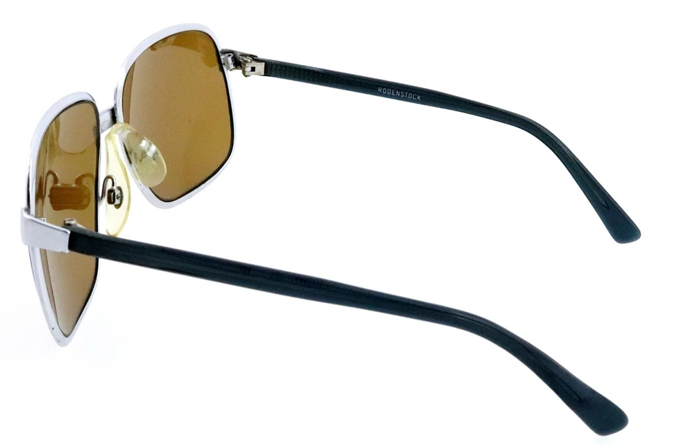 Gafas de sol vintage RODENSTOCK Montreal WM 58 mm cuadradas gruesas de titanio unisex Foto 3 de 4