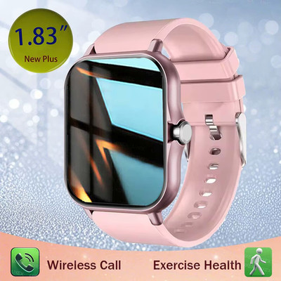 1.83'' Sports Smart Watch Fitness Tracker Waterproof Call Android IOS Men Women