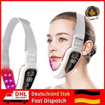 V-Face Shape Massager Haut Hals Lift schlanke Doppelkinn Entfernung LED Therapie