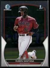 2023 Bowman #BCP-42 Ruben Santana Chrome Prospects