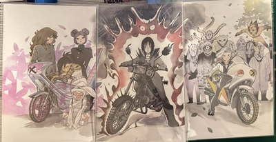 #ad Ultimate X‑Men #21 Peach Momoko Trinity Comics Connecting Covers 1 2 amp; 3 $90.00