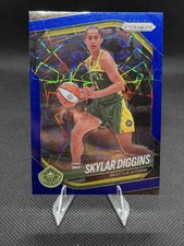 2025 Panini Prizm WNBA Skylar Diggins-Smith #123 Blue Velocity Prizm Storm