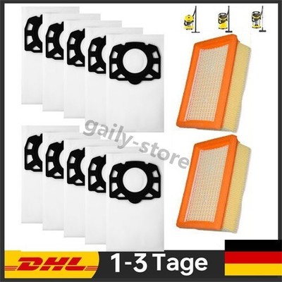 Staubsaugerbeutel & Filter für Kärcher KFI 487,für Kärcher 2.863-006.0 WD4,WD5