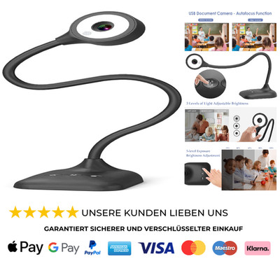 USB Dokumentenkamera A3 3 LED 30fps 5MP