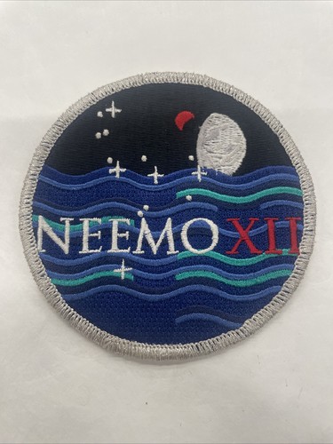 NASA NEEMO XII Mission Patch Undersea Research Aquarius Habitat