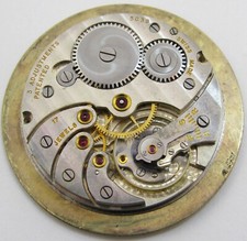 Cyma 5039 TA-CY chronometer pocket Watch Movement 17 jewels 3 adj. for parts