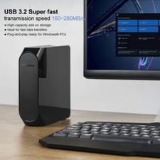 USB 3.2 Desktop Externe Festplatte 8/10/12/16/18TB für PC Mac Festplattespeicher