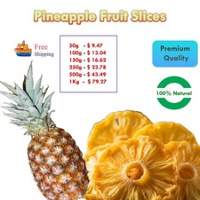 Dried Pineapple Ananas comosus Fruit Slices / Rings Natural Ceylon 100 Pure