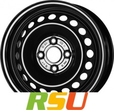 4x MWD 14197 5.5x14" ET47 LK4 100 ML 54.1 Stahlfelgen 14 Zoll