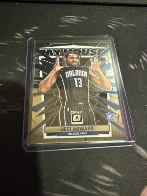2023-24 Panini Donruss Optic JETT HOWARD RC #14 My House Orlando Magic