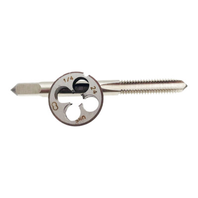 1/4-24 Tap Die Set RH 1/4x24 Die Tap 1/4 x 24 HSS Right Hand Tool