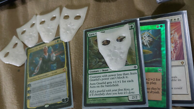 Estrid Mask 3D printed MTG Commander Tokens (set of 5) 