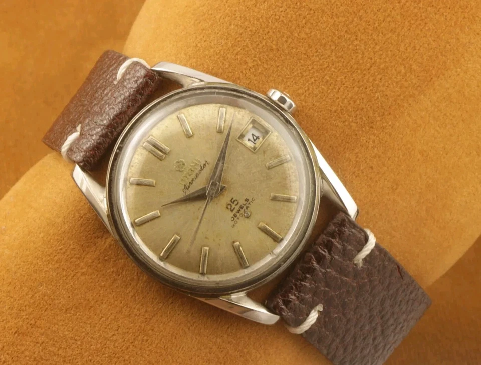 Reloj Suizo Automático De Colección Titoni Airmaster Funcionamiento Servicio 100% Original NO44 Foto 3 de 4