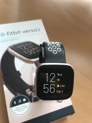 Fitbit Versa 2 Activity Tracker - Bordeaux/Copper Rose | eBay