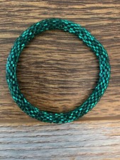 1 SET - Bracelet- Made in NEPAL - 100 Handmade seed beaded Bangle Gift