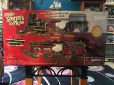 jumbo santa's express train smoke
