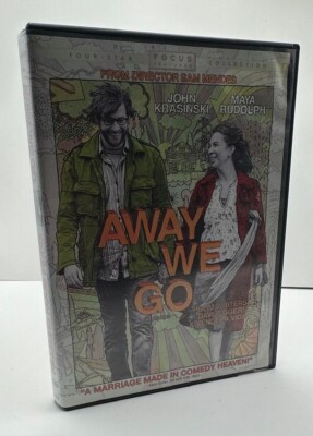 Away We Go (DVD, 2009) - Former Blockbuster Rental - Very Good Condition