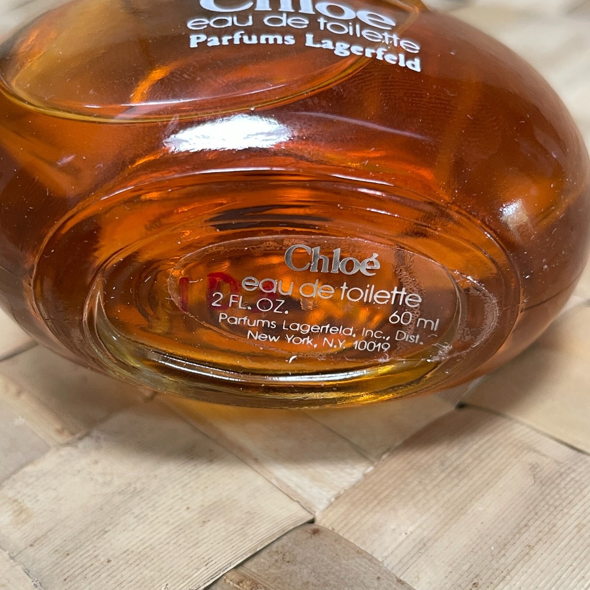 Vintage Chloé Eau de Toilette Splash - Parfums Lagerfeld - 2 fl oz
