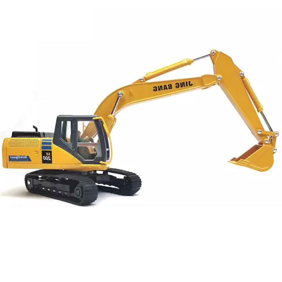 150 Excavator Truck Toy Diecast Metal Construction Equipment Toys for