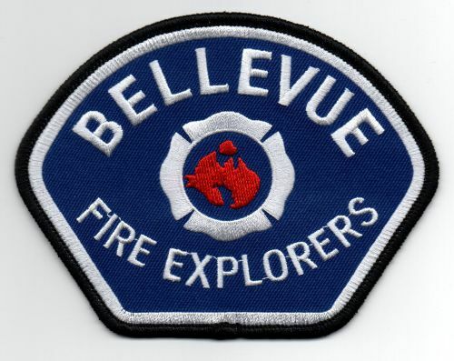WASHINGTON WA BELLEVUE FIRE EXPLORERS NICE SHOULDER PATCH POLICE ...