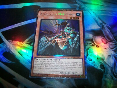 Atlantean Marksman 1st Edition Prismatic Collector's Rare RA04-EN009 Yu-Gi-Oh!
