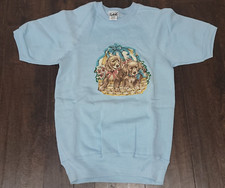 Vtg Lee Midweight Sweatshirt Sz Small Made in USA Single Stitch Dog Puppy