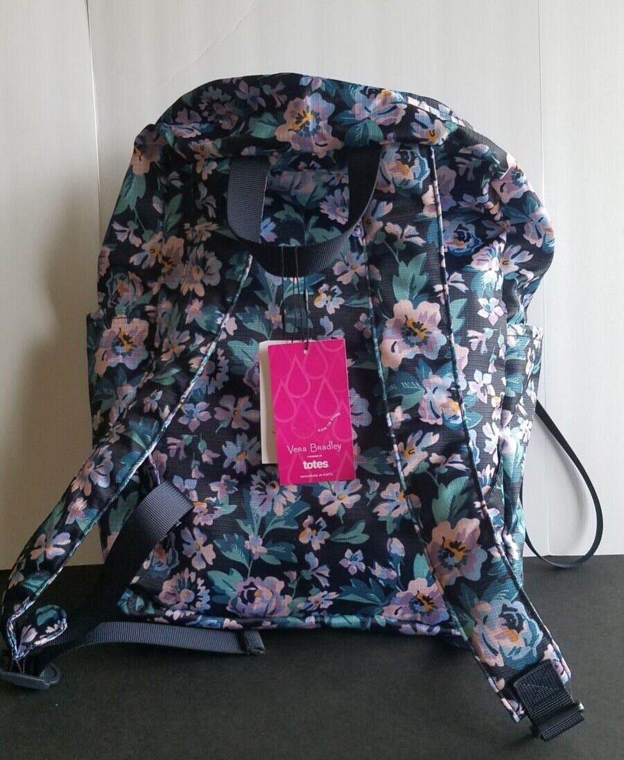 Vera Bradley Packable Backpack Tote Evy Floral Multi-Color  display picture 2