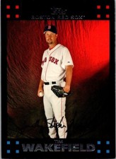 Tim Wakefield 2007 Topps Base #116 Boston Red Sox PIRATES