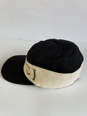 Gucci Unisex Black Canvas White Headband
Cabardine Baseball Hat L/59 Gucci Black Canvas White Headband Cabardine Hat XL new with  main image 3