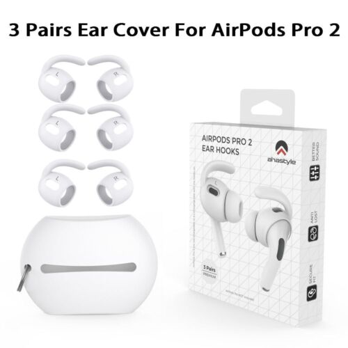 Anti-Slip EarPads Wings Hook Eartips Silicone Earpods Cover For AirPods Pro 2 - Picture 1 of 9