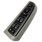 Chevrolet Silverado Window Master Switch & Light Gray Bezel 2003-2006