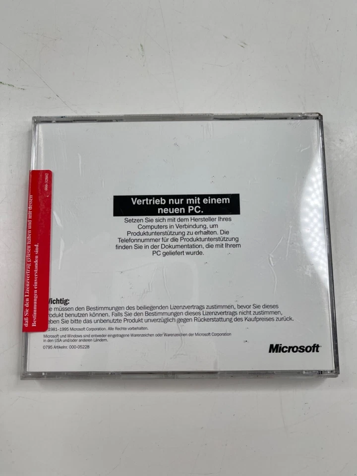 Microsoft Windows 95 Softwareprogramm - Bild 2 von 2