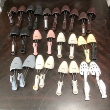 Assorted Adjustable Plastic Shoe Tree Stretchers 13 Pairs