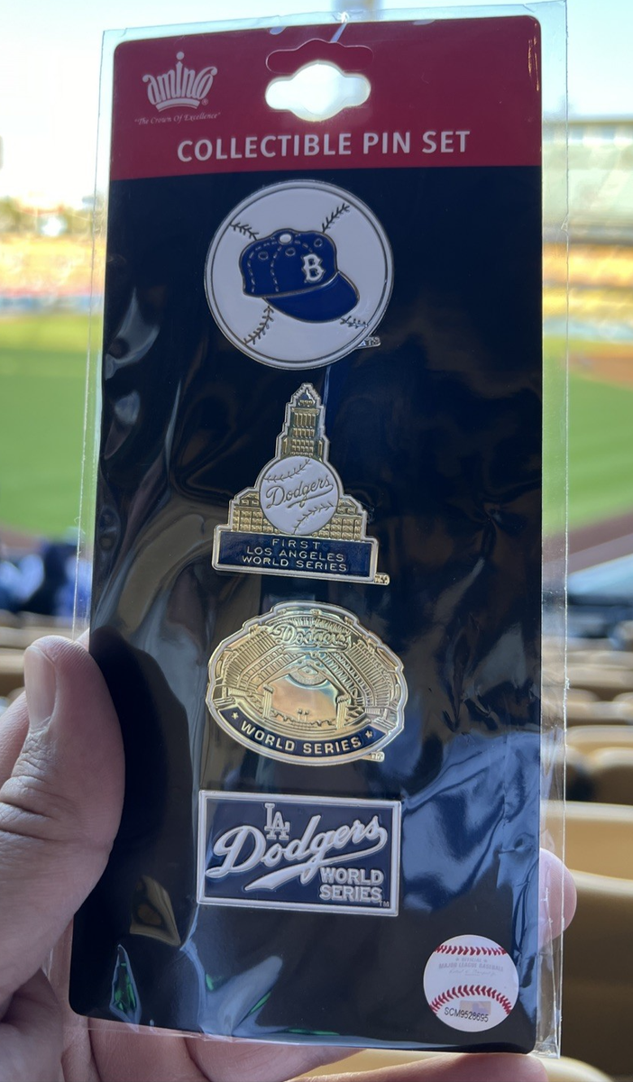 2025 Dodgers Collectible 4 Pin Set - Stadium Exclusive (Brooklyn