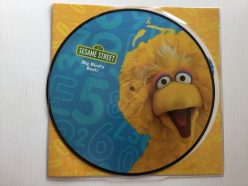  Sesame Street BIG BIRD’S BEST 2018 PICTURE DISC vinyl LP NEW+bonus CD? 15 track - Picture 1 of 6