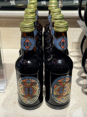 Harry Potter NY BUTTERBEER x 1 New York Butter Beer MINALIMA MACUSA Glass Bottle