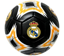 Real Madrid Soccer Ball, Size 4, Black, Official Licensed